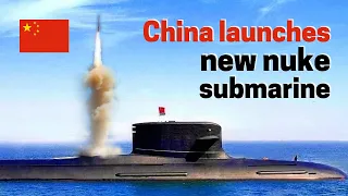 China launches new Nuclear Submarine 093B ! Very stealthy and carrying YJ- 18 long range missiles