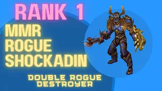 Rogue/Shockadin 2v2 Arena (Classic TBC)