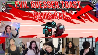 Insane Evil Guesser Toast Baits Rae And Manipulates the Entire Lobby | New Map Among Us