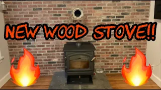 #150 New Quadra-fire Wood Stove is in the House!!!