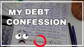 My Debt Confession 2024 | $671,000 in debt | The Beginning of my Debt Journey