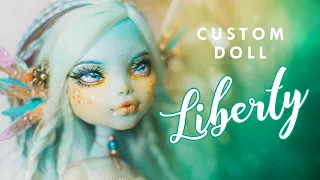 STATUE OF LIBERTY YASSIFIED? ✨ Monster High Repaint OOAK