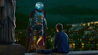 "Mysterio & Peter talk about Superhero Stuff on The Roof"- [Spider-Man:Far From Home] (HD)