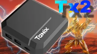 Novo Box Tanix Tx2 Android 12 allwinner CPU h618!