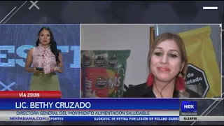 Bethy Cruzado nos habla sobre la iniciativa de la ley etiquetado en los alimentos