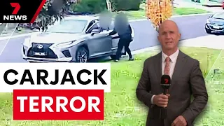 Melbourne mother's terrifying carjack nightmare | 7 News Australia