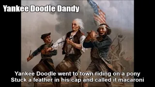 American Patriotic Song (Yankee Doodle Dandy) With Lyrics