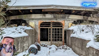 1800's Train Turntable Repurposed As An Observatory Lost In A Snowy Forest! (Possible Grow Opp!)√183