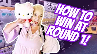 How To Win the Claw Machines at Round 1 Arcades!