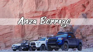 2WD Tacoma Adventure - Anza Borrego - Arroyo Tapiado OHV Trail and mud caves