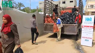 Vegetable Baskets distribution in Gaza