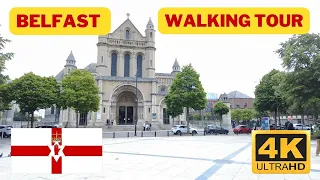 Belfast Northern Ireland 2022 walking tour 4KUHD