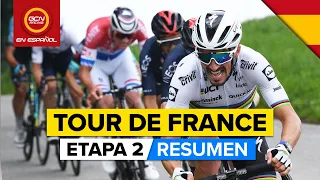 Tour de Francia Etapa 2 Resumen | ¡Un nuevo hombre de amarillo!