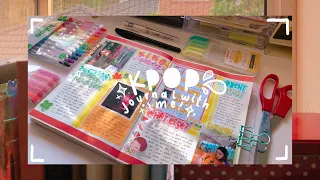 kpop journal with me: catching up with kpop 💌