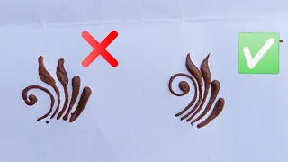 Basic Henna Designs🌸(Do's & Don'ts | Mistakes Beginner Henna Artist Do | Mehndi Tutorial