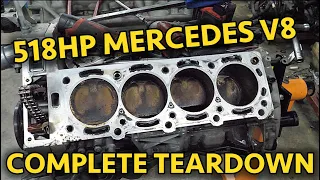 Mercedes S63 M156 AMG 6.2L V8 Complete Engine Teardown! What Killed This 500+ HP Euro Powerhouse?