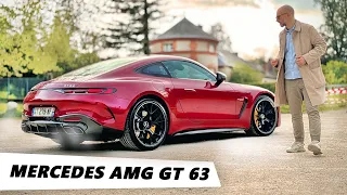 Mercedes AMG GT 63 coupé 2024 _ La véritable Porsche 911 étoilée !