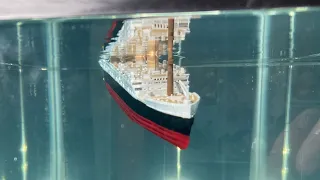 Titanic Submersible Model Unboxing and sinking review