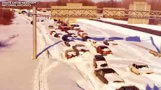 How thousands of cars got trapped on Boston highways in Blizzard of 1978