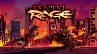 uma batalha maluca em PRIMAL RAGE!