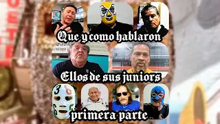 QUE Y COMO HABLARON ELLOS DE SUS JUNIORS ( PRIMERA PARTE )