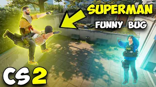 SUPERMAN JUMP in CS2 - CS 2 FUNNY MOMENTS #16