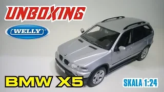 Unboxing BMW X5 - Welly Nex Skala 1:24