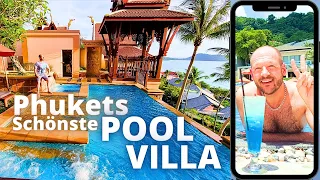 Im Bett in Phuket: Diamond Cliff Resort and Spa Patong | Traum Poolvilla und fünf Sterne