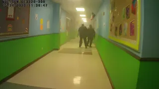 Body camera footage shows chaotic law enforcement response in Uvalde school shooting