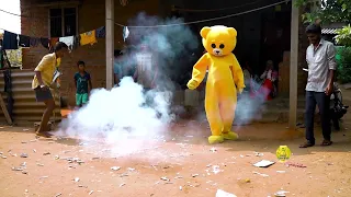 Teddy Part-19 Vinod Teddy Bear ll Teddy Celebrate Karthika Pournami Festival ll Fish Vinod Kumar Fun