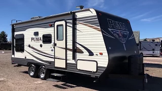 Super Nice Used 2016 Puma 19RL Camper for sale - great finishes! $18977