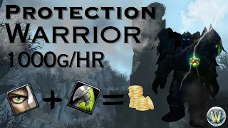 Protection Warrior Karazhan Farm 1000g an Hour!!!!