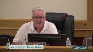 Council Meeting - August 3, 2020