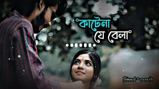 🥀Ek Mutho Shopno (Sloweb + Reverb) 🎧 কাটেনা যে বেলা 🌸 bagnla Lofi song