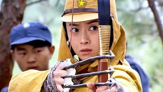 The beautiful woman has superb archery skills and can kill the Japanese troops with three arrows!