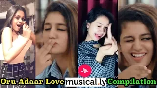 Oru Adaar Love Musically Compilation | Priya Prakash Varrier Dubsmash Collection |