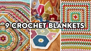 I Made 9 Different Crochet Blankets - Here's How | Craft Diaries Podcast Ep. 6