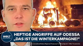 PUTINS KRIEG: Klares Ziel! Russland attackiert ukrainische Hafenstadt Odessa mit Raketen und Drohnen