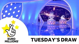 The National Lottery ‘EuroMillions’ draw results from Tuesday 16th July 2019