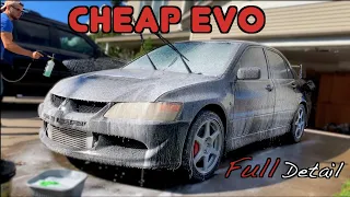 Detailing 20 Year Old Mitsubishi Evo Off Craigslist - Full Paint Correction