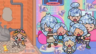 I'm The Only One Without Diamond Hair In My Family (Part.1) | Toca Life Story | Toca Boca