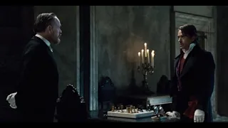 Sherlock Holmes vs Prof. Moriarty - A Game Of Shadows - (Chess Scene Analysis)