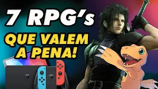 7 RPG's que VALEM A PENA no Nintendo Switch | Melhores RPG's do Nintendo Switch