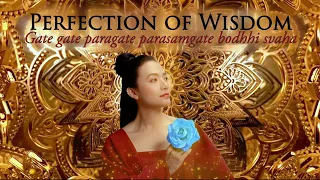 HEART CALMING MANTRA - NO ADS in video( Perfection of wisdom- Prajnaparamita) Buddhist Mantra