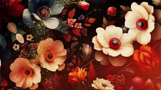 Free Footage Beautiful Flowers Background | No Copyright Video