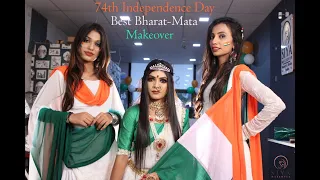 74th-Independence Day Spacial "Bharat-Mata" Makeover By Siya Makeover Surat