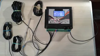 Видеоинструкция контроллера пеллетной горелки Proto.