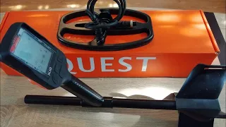 Купил металлоискатель Quest x5