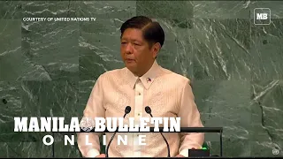 President Marcos Jr. addresses the 77th UN General Assembly