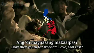 Bayan ko - Filipino Patriotic Song with English Lyrics (Best Version)